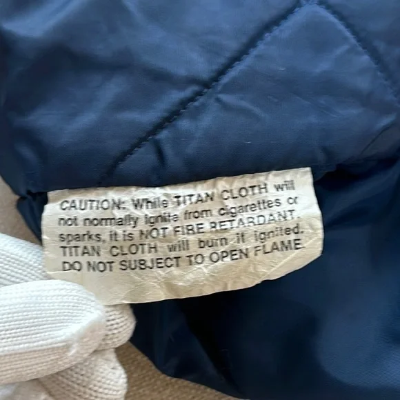 Vintage Golden Fleece brand titan cloth industrial outerwear coat made in USA - Picture 3 of 13